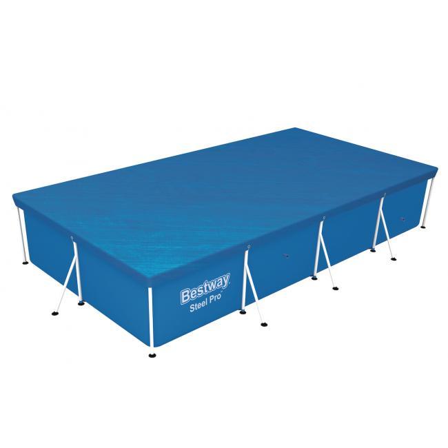 Bestway Flowclear cover steel pro rechthoek 400-AQUA-FUN | ALPC-Bouwhof shop (6667334877360)