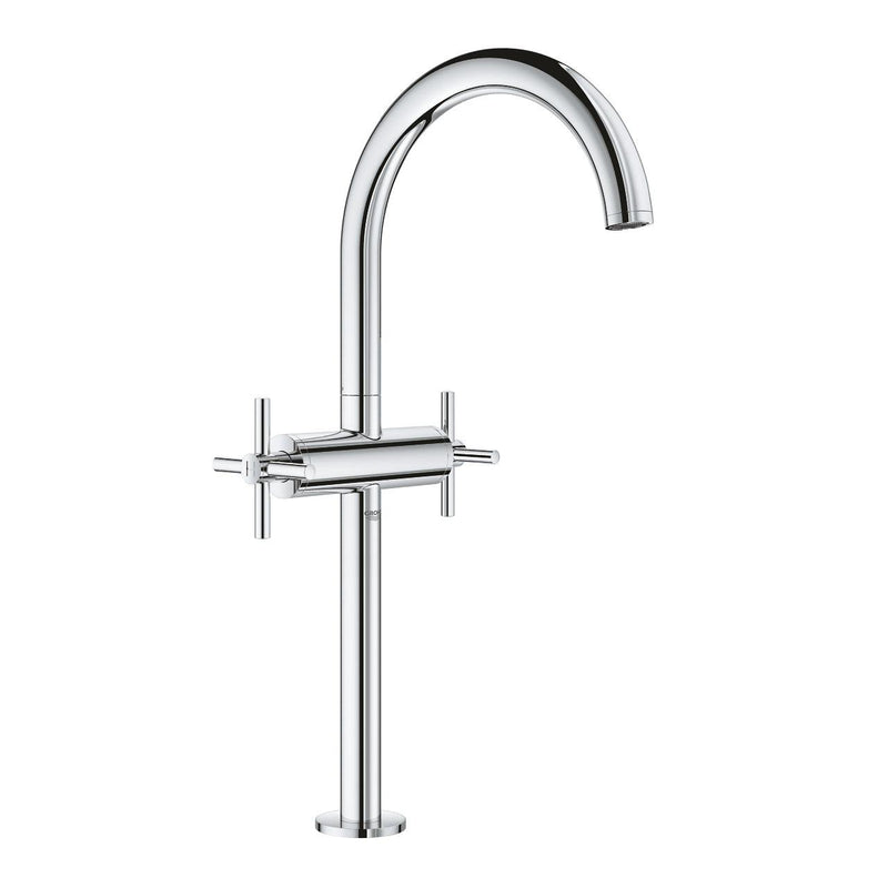 GROHE Atrio wastafelkraan - Extra hoge draaibare uitloop - Met waste - Chroom-TECHNISCHE UNIE [BO] (sanitair) 1404748-Bouwhof shop