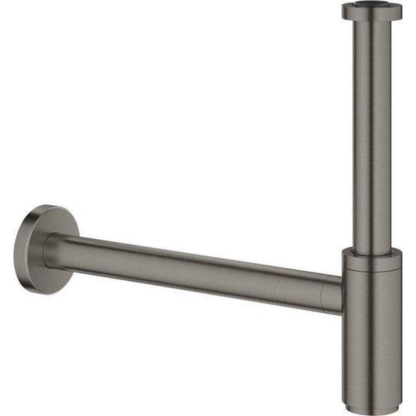 Grohe bekersifon 1 1/4" Hard Graphite geborsteld-TECHNISCHE UNIE [BO] (sanitair) 1404748-Bouwhof shop