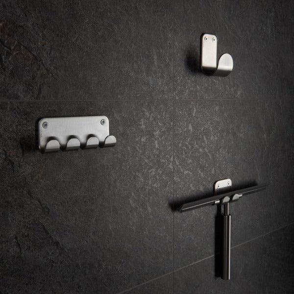 Haceka Ixi enkele haak geborsteld rvs-FETIM GROUP (sanitair)-Bouwhof shop
