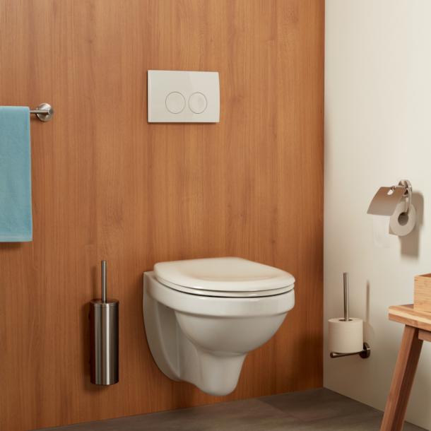 Haceka Kosmos toiletborstelset metaal geborsteld-FETIM GROUP (sanitair)-Bouwhof shop