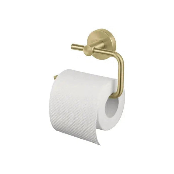 Haceka Kosmos toiletrolhouder zonder klep geborsteld goud-FETIM GROUP (sanitair)-Bouwhof shop