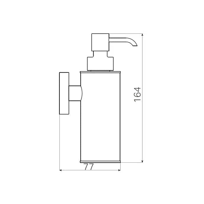 Haceka Kosmos zeepdispenser geborsteld goud-FETIM GROUP (sanitair)-Bouwhof shop