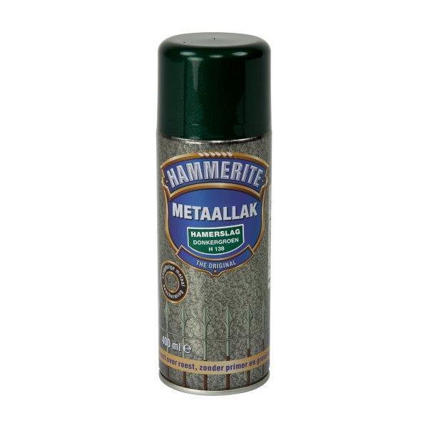 HAMMERITE METAALLAK HMS D.GROEN H-138 -400ML-AKZO NOBEL COATINGS (verf & behang)-Bouwhof shop (6169022267568)