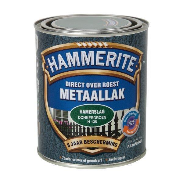 HAMMERITE METAALLAK HMS D.GROEN H-138 -750ML-AKZO NOBEL COATINGS (verf & behang)-Bouwhof shop (6169022202032)