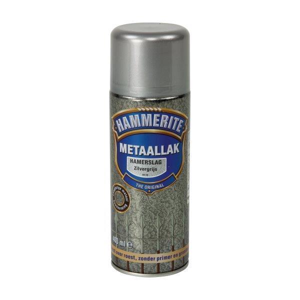 HAMMERITE METAALLAK HMS ZILVERGRIJS H-115 -400ML-AKZO NOBEL COATINGS (verf & behang)-Bouwhof shop (6169022070960)