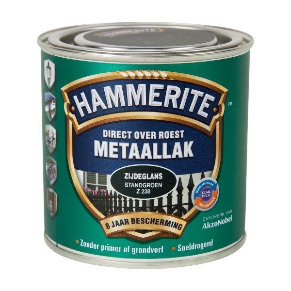 HAMMERITE METAALLAK ZIJDEGLANS ST.GROEN -250ML-AKZO NOBEL COATINGS (verf & behang)-Bouwhof shop (6169020727472)