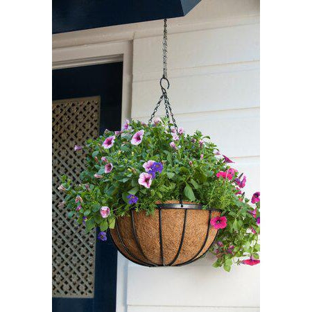 Hanging basket 35cm zwart (7083849875632)