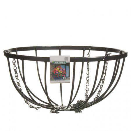 Hanging basket 35cm zwart (7083849875632)