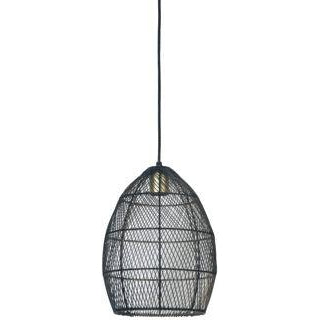 Hanglamp 23x31 cm MEYA zwart-goud-LIGHT & LIVING [BO] (verlichting)-Bouwhof shop