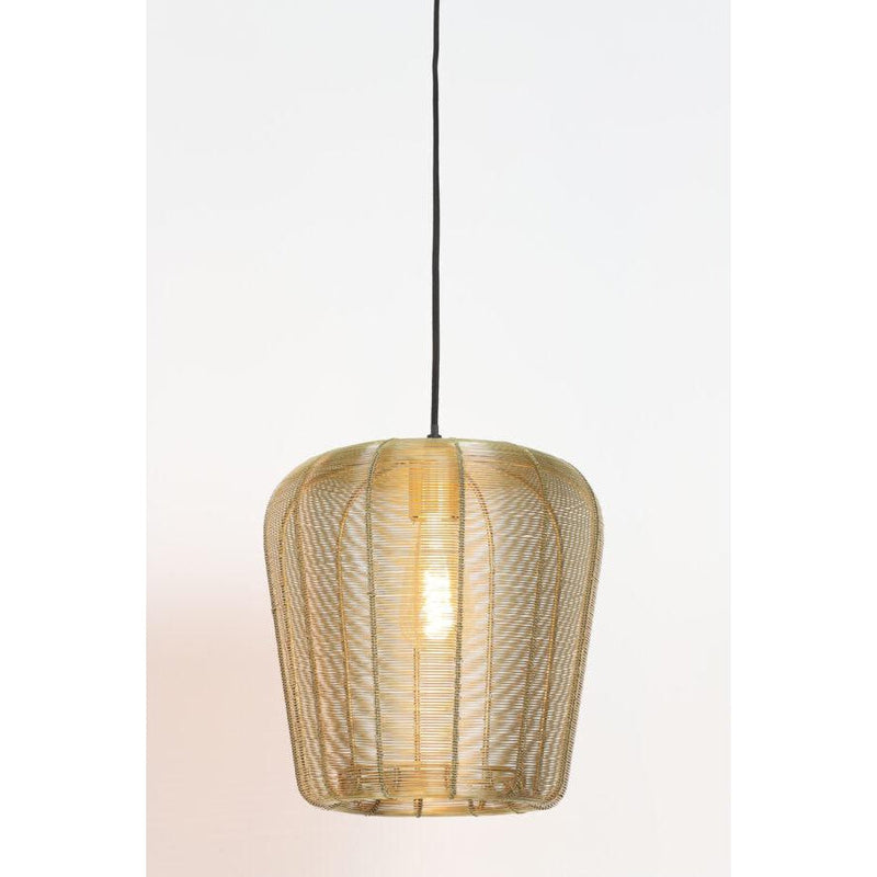 Hanglamp 31x37 cm ADETA goud-LIGHT & LIVING [BO] (verlichting)-Bouwhof shop