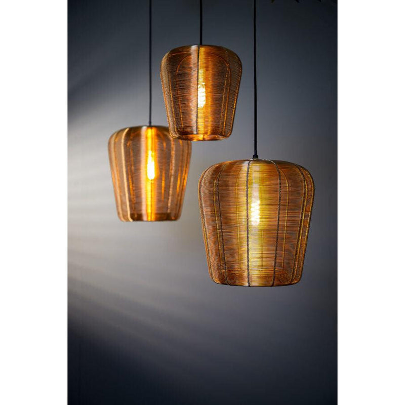 Hanglamp 31x37 cm ADETA goud-LIGHT & LIVING [BO] (verlichting)-Bouwhof shop