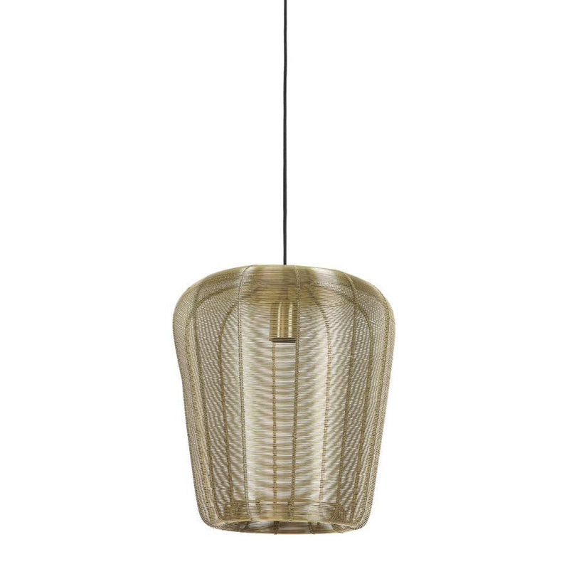 Hanglamp 31x37 cm ADETA goud-LIGHT & LIVING [BO] (verlichting)-Bouwhof shop