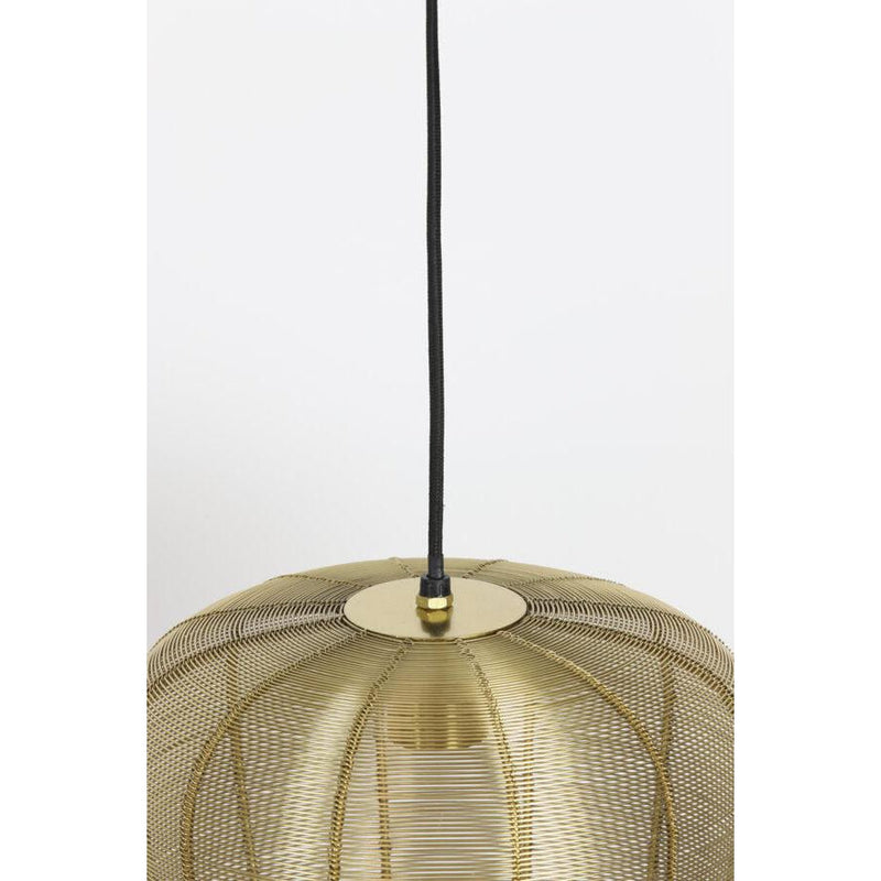 Hanglamp 31x37 cm ADETA goud-LIGHT & LIVING [BO] (verlichting)-Bouwhof shop