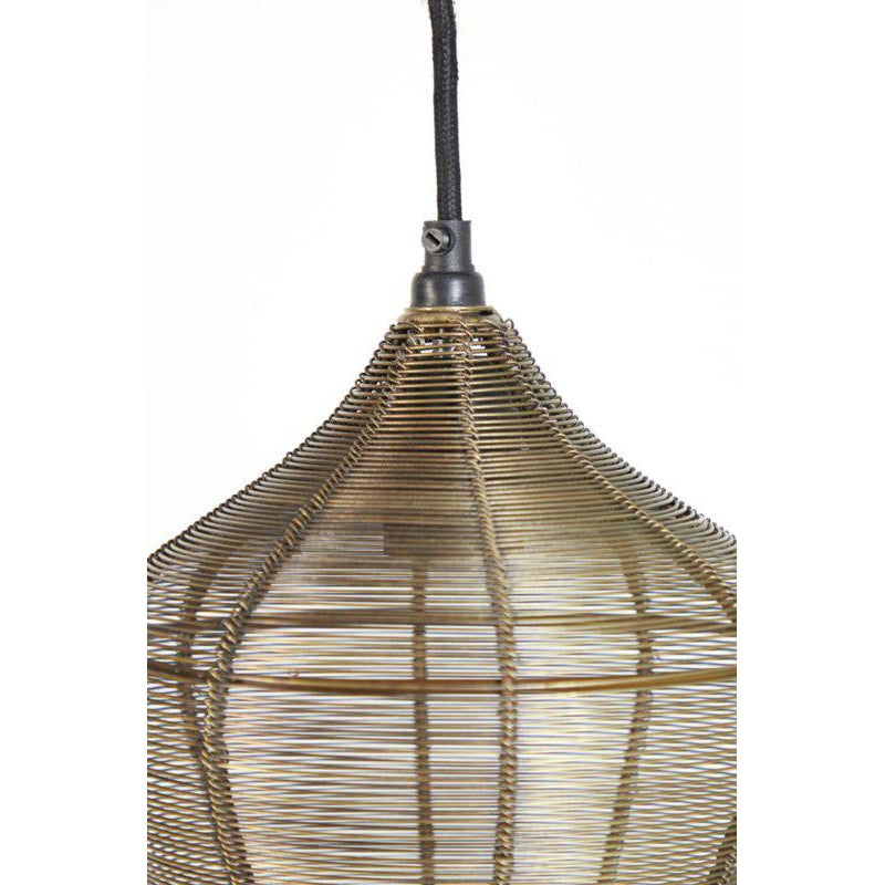 Hanglamp 5L 100x20x122 cm ALVARO antiek brons-LIGHT & LIVING [BO] (verlichting)-Bouwhof shop (7059800129712)