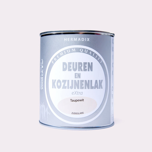 HERMADIX DEUREN&KOZIJNENLAK EXTRA TAUPEWIT ZIJDEGLANS 0.75 LTR-LUIJTEN VVZ-Bouwhof shop (6156008226992)