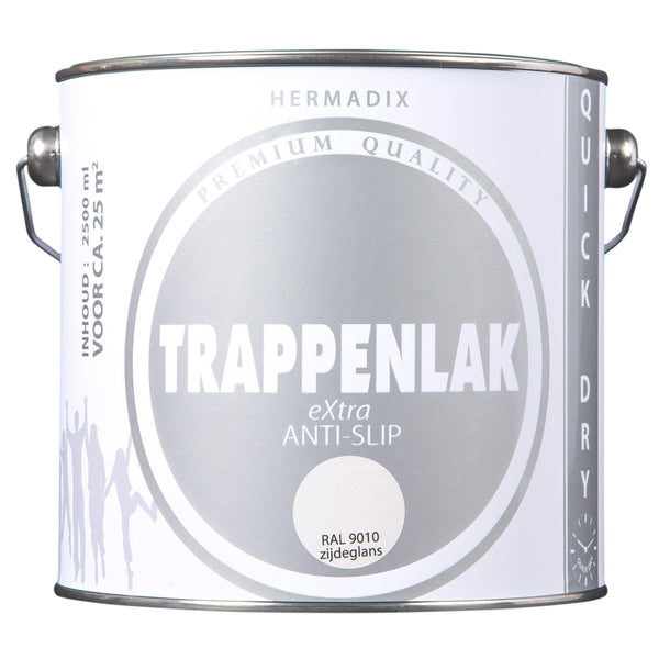 HERMADIX TRAPPENLAK EXTRA RAL9010 2.5 LTR-LUIJTEN VVZ-Bouwhof shop (6153331409072)