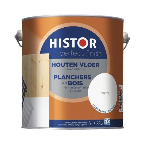 Histor Perfect Finish Lak Houten Vloer White Zijdeglans 2.5 liter-LUIJTEN VVZ-Bouwhof shop (6727173439664)