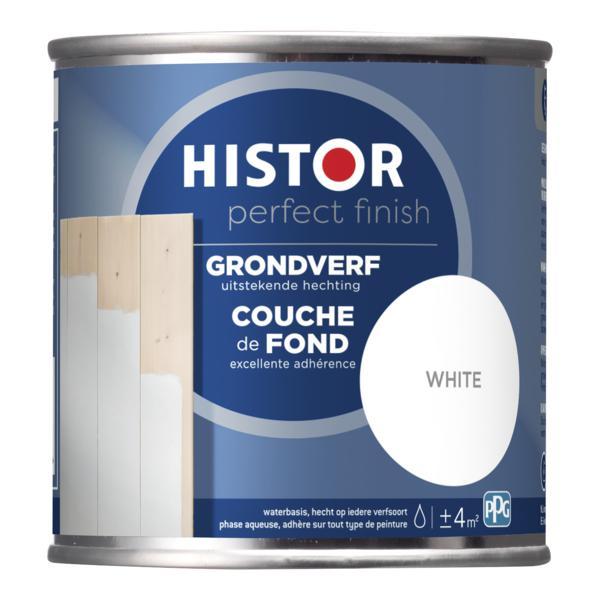 HISTOR PERFECT FINISH GRONDVERF WHITE 250 ML.-LUIJTEN VVZ-Bouwhof shop (6146868478128)