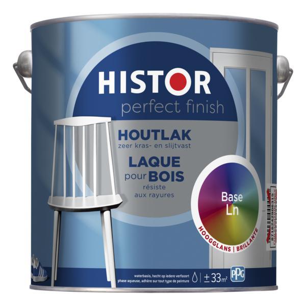 HISTOR PERFECT FINISH HOUTLAK BASIS LN HOOGGLANS 2.5 LITER-LUIJTEN VVZ-Bouwhof shop (6146871886000)