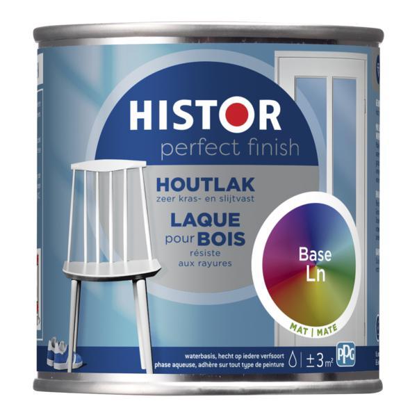 HISTOR PERFECT FINISH HOUTLAK BASIS LN MAT 250 ML.-LUIJTEN VVZ-Bouwhof shop (6146869166256)