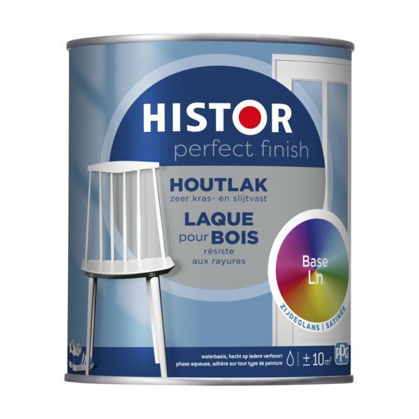 HISTOR PERFECT FINISH HOUTLAK BASIS LN ZIJDEGLANS 750 ML.-LUIJTEN VVZ-Bouwhof shop (6146869133488)