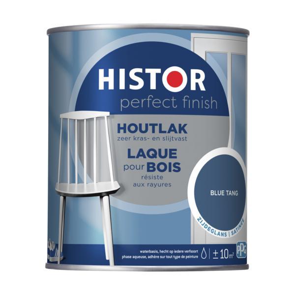 HISTOR PERFECT FINISH HOUTLAK BLUE TANG ZIJDEGLANS 750 ML.-LUIJTEN VVZ-Bouwhof shop (6146871328944)