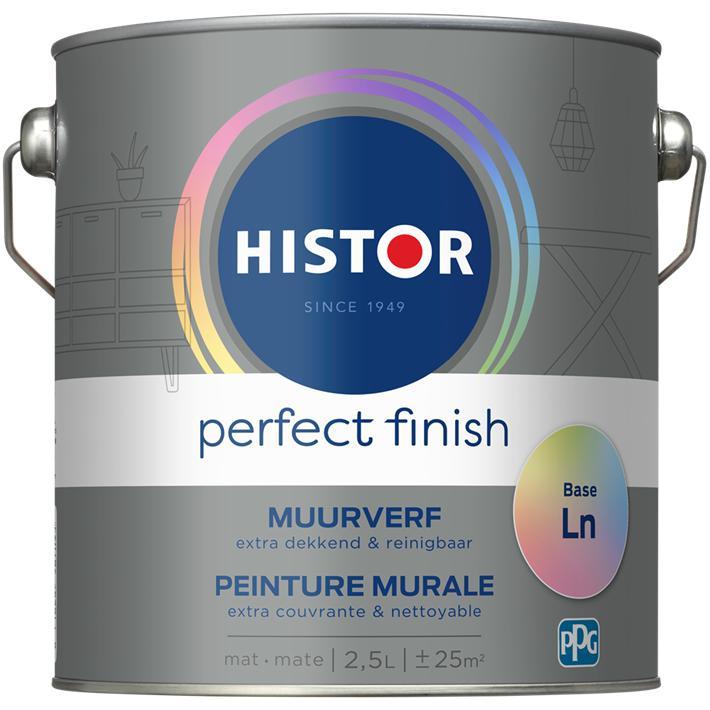 Histor Perfect Finish muurverf mat basis LN 2.5 liter-LUIJTEN VVZ-Bouwhof shop (6691015590064)