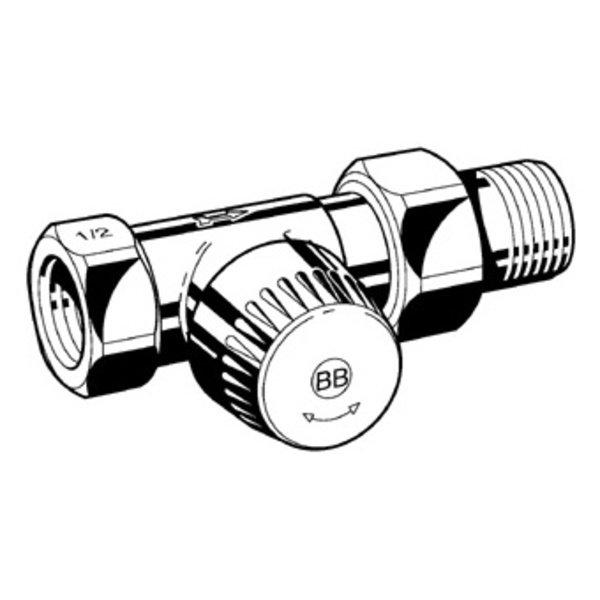 Honeywell Therm Ventiel Recht 1/2BB-TECHNISCHE UNIE [BO] (installatie) 1442201-Bouwhof shop (6702505394352)