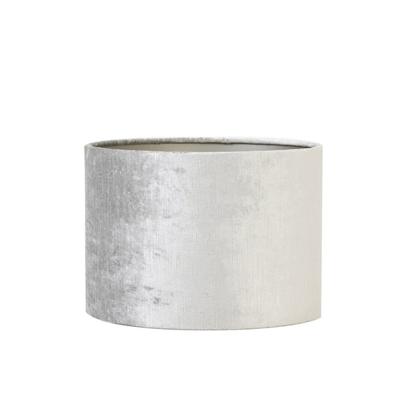 Kap cilinder 35-35-30 cm GEMSTONE zilver-LIGHT & LIVING [BO] (verlichting)-Bouwhof shop (7001164054704)
