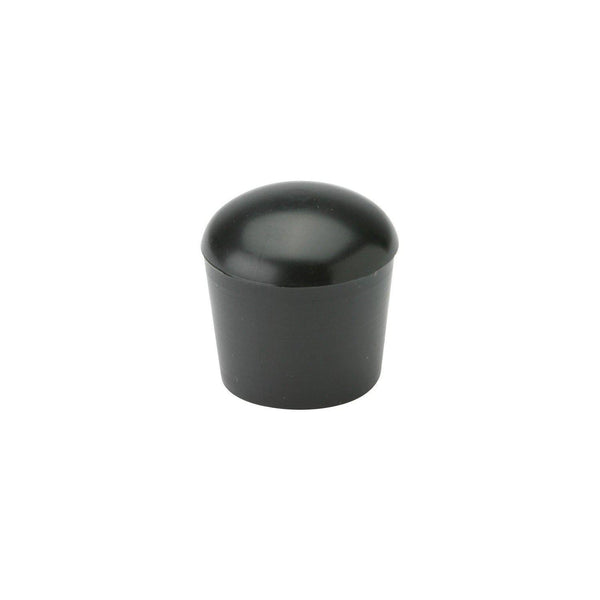 Kap ronde buis 22 mm. zwart 4 st.-CONMETALL (ijzerwaren) | WUPPERTAL-Bouwhof shop (6658851897520)