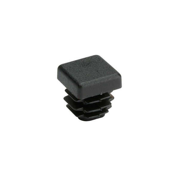 Kap vierkante buis 25 mm. zwart 4 st.-CONMETALL (ijzerwaren) | WUPPERTAL-Bouwhof shop (6658851930288)