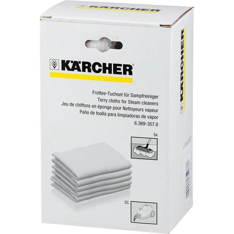 KARCHER KATOENEN DOEKEN VLOERMOND MINI (5 ST)-KARCHER [BO]-Bouwhof shop (6181966610608)