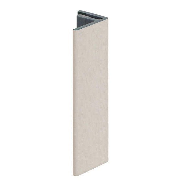 Keralit Eindprofiel 17 mm crème nerf lengte 4 meter-HEERING [BO]-Bouwhof shop