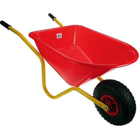 Kinderkruiwagen rood/geel- metaal/kunststof-TALEN TOOLS (tuin)-Bouwhof shop (7053489078448)
