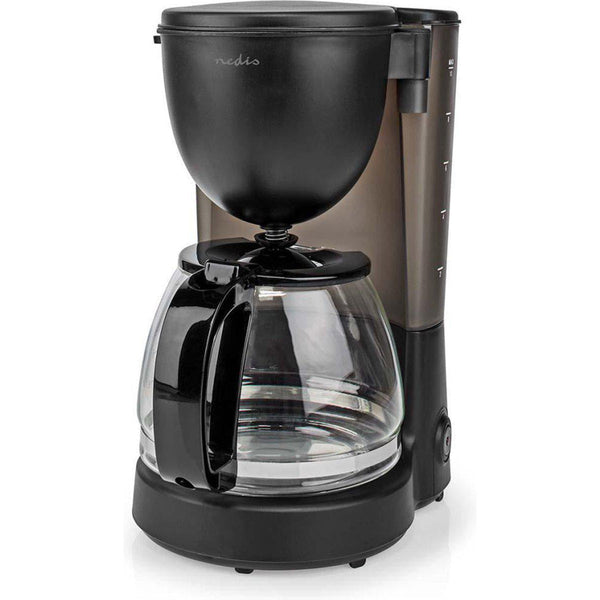 Koffiezetapparaat | maximale capaciteit: 1.25 L | 10 | warmhoudfunctie | zwart-NEDIS (huishoudelijk)-Bouwhof shop (6979984064688)
