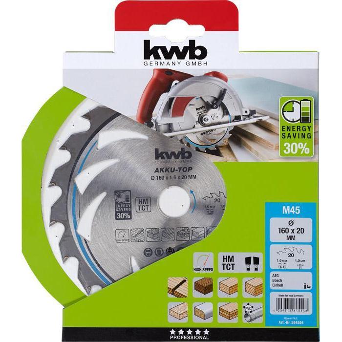 Kwb cirkelzaagblad hm 130x16 18m-KWB | EINHELL-Bouwhof shop (6606379974832)