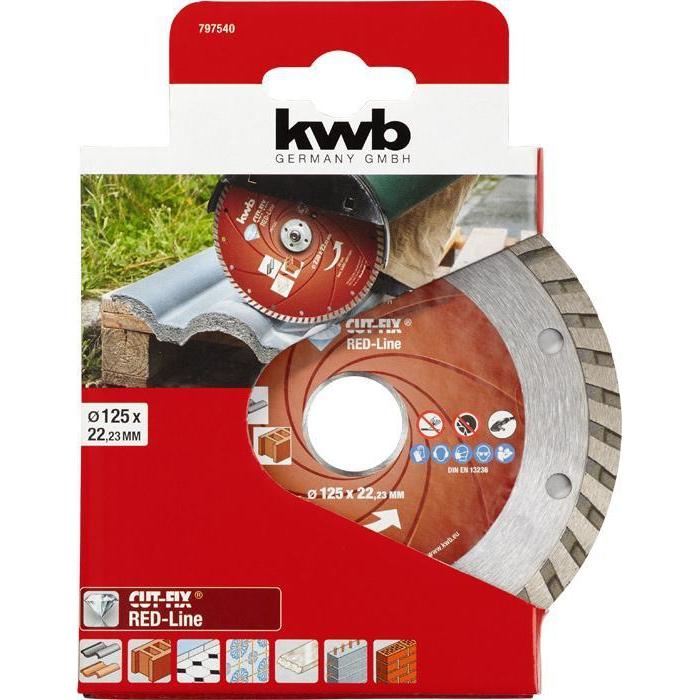 Kwb cut-fix red line diamant doorslijpschijf e125zb-KWB | EINHELL-Bouwhof shop (6606380662960)