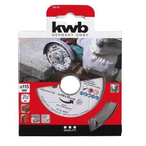 KWB DIAMANT DOORSLIJPSCH. 115 MM Default Title (6138097991856)