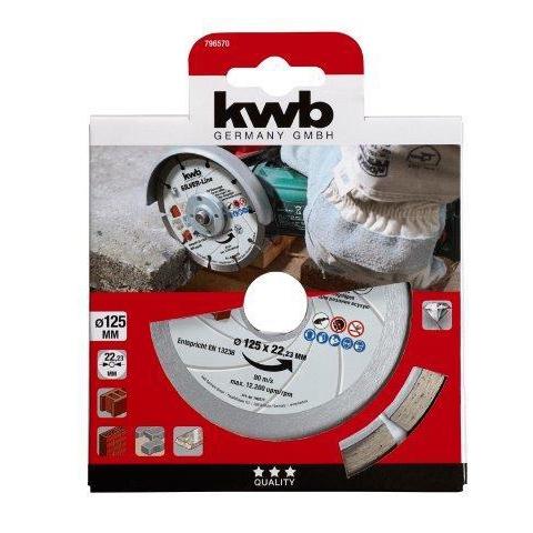 KWB DIAMANT DOORSLIJPSCH. 125MM Default Title (6138100973744)