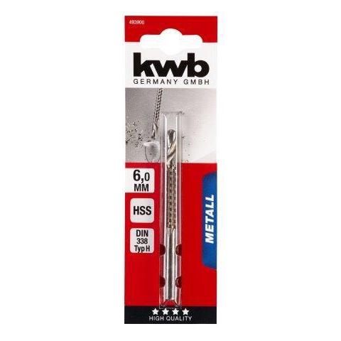 KWB FREESBOOR HSS 6MM ZB Default Title (6138182860976)