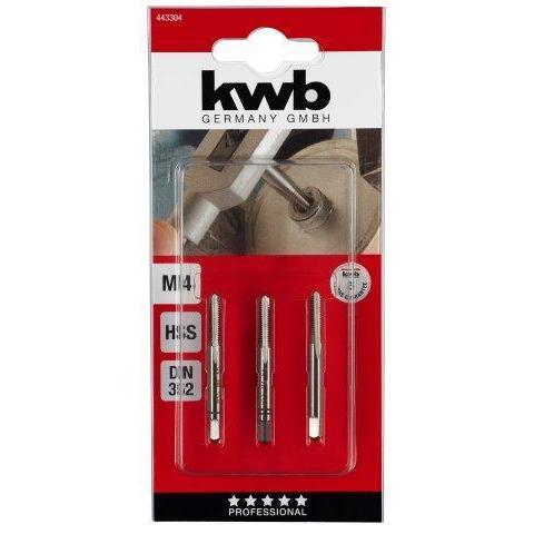 KWB HSS HANDTAPPENSET M 4 3-D. KRT Default Title (6138140819632)