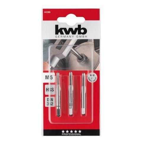 KWB HSS HANDTAPPENSET M 5 3-D. KRT Default Title (6138146685104)