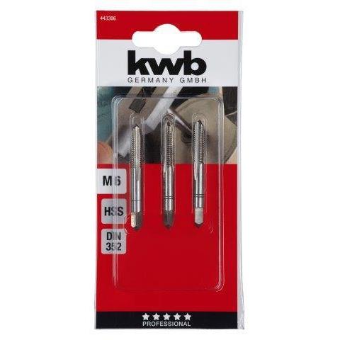 KWB HSS HANDTAPPENSET M 6 3-D. KRT Default Title (6138125189296)