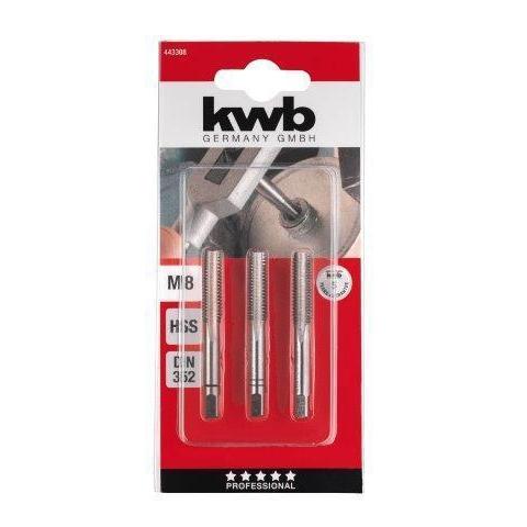 KWB HSS HANDTAPPENSET M 8 3-D. KRT Default Title (6138114212016)