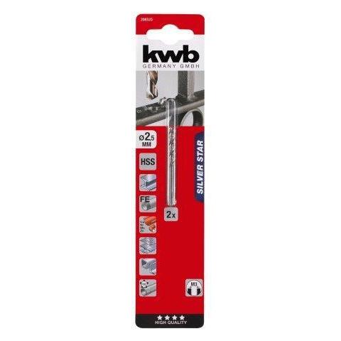 KWB HSS SILVER STAR 2.5 2 ST. Default Title (6138079871152)