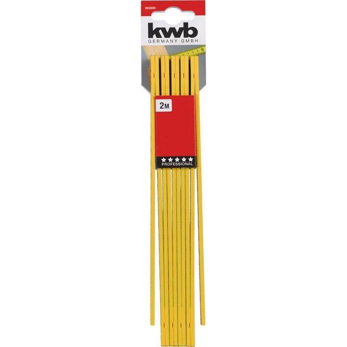 KWB kunststof duimstok 2 meter-KWB | EINHELL-Bouwhof shop (6138124927152)