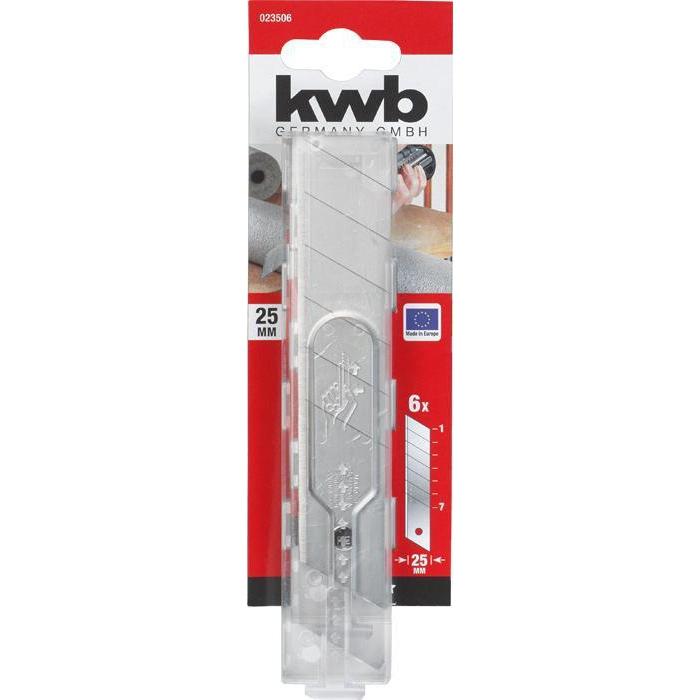 KWB reserve afbreekmesjes 25 mm. (5 stuks)-KWB | EINHELL-Bouwhof shop (6138098057392)