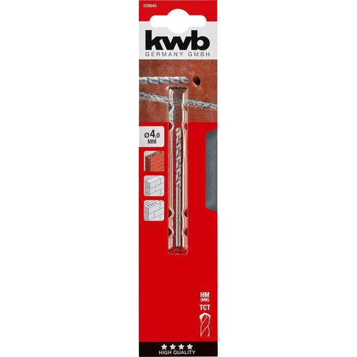 KWB steenboor 4.0 mm.-KWB | EINHELL-Bouwhof shop (6138106773680)