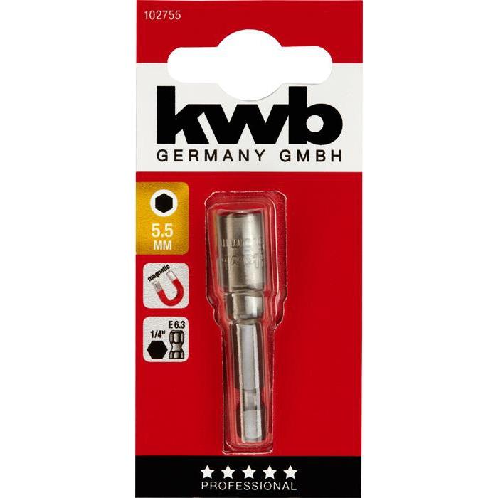 KWB zeskant-dopsleutel 5.5 mm.-KWB | EINHELL-Bouwhof shop (6138170638512)